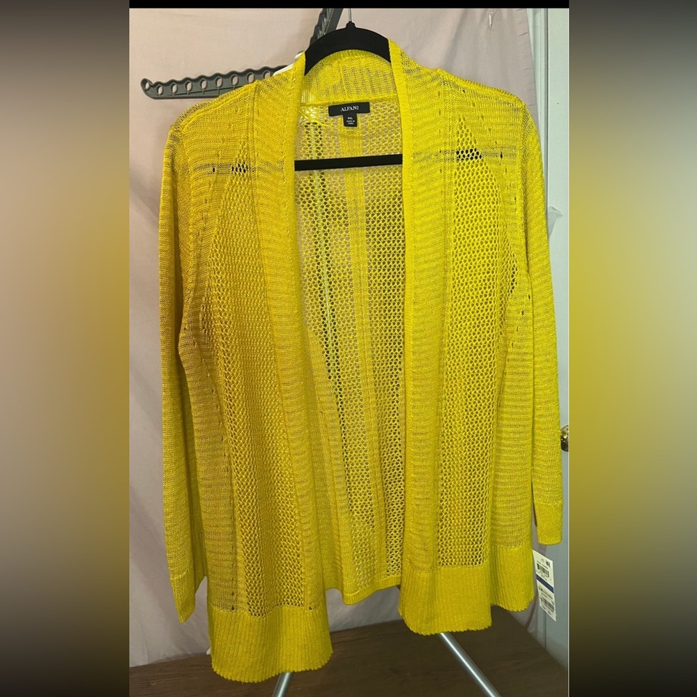 Alfani knit cardigan